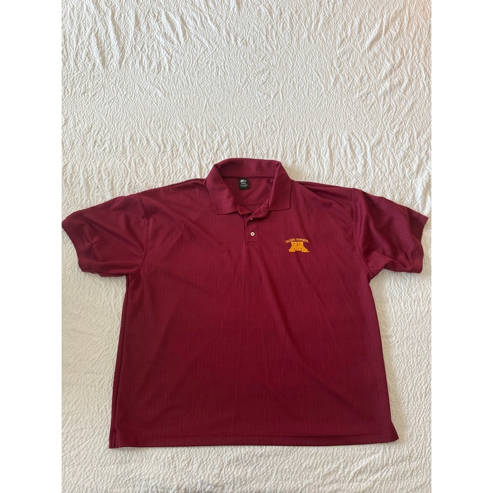 Minnesota Golden Gophers Starter Polo Shirt Men's Size 2XL Vintage